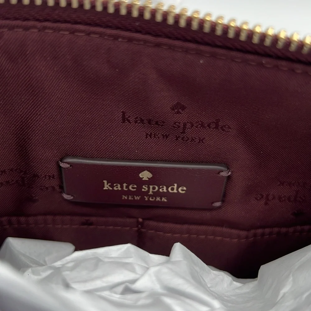 Kate Spade Signature Spade Flower Large Swingpack Crossbody Grenache